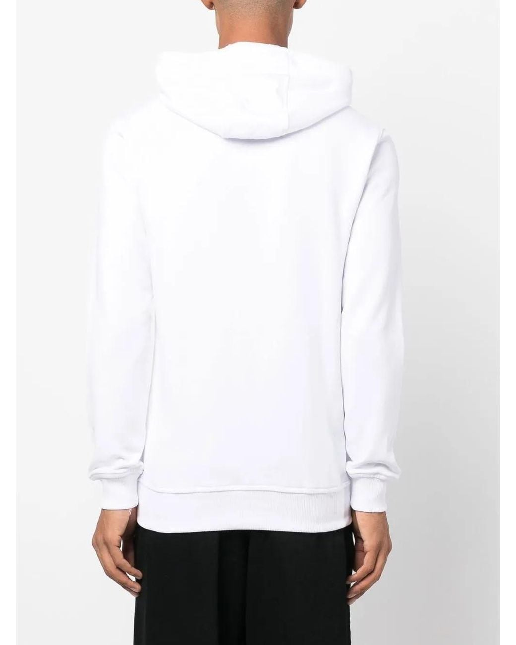 Comme des Garçons Green Graphic-Print Long-Sleeve Hoodie for men
