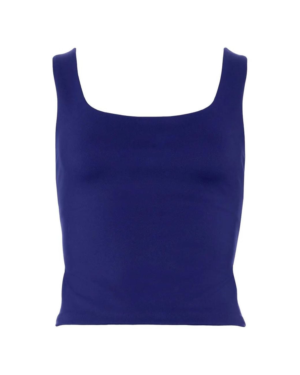 Eres Blue Tanni Twist-Back Built-In Bra Top
