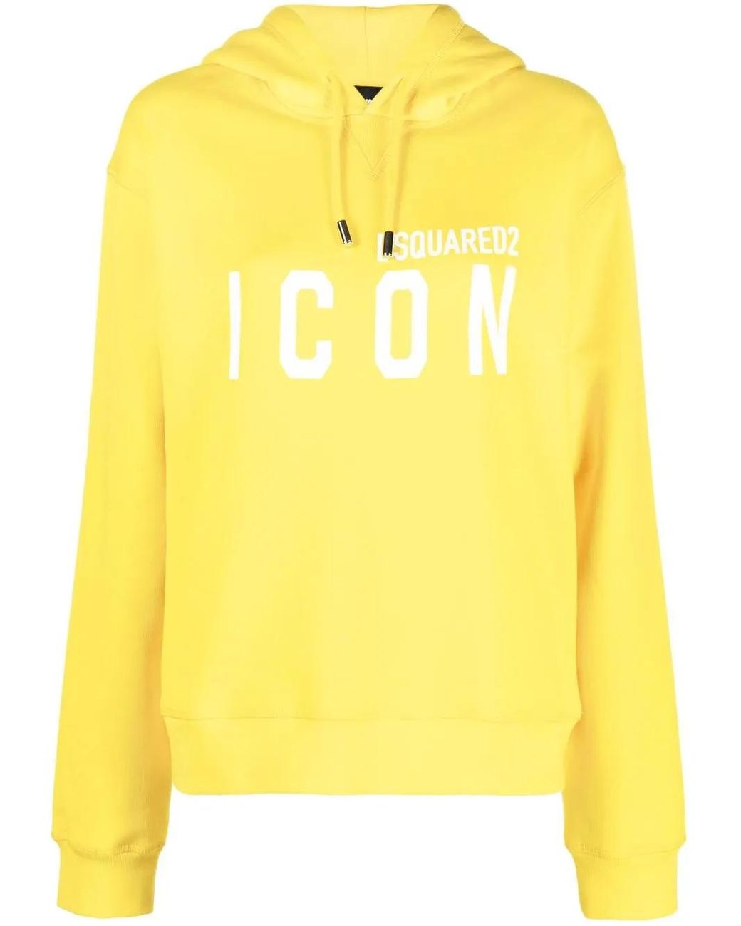 DSquared² Yellow Icon Cool Hoodie
