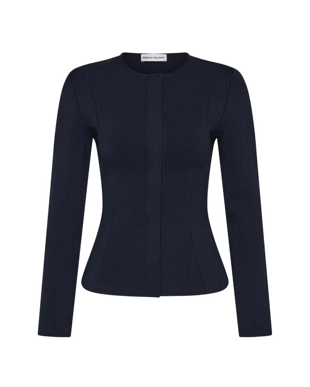 Rebecca Vallance Blue Perach Knit Jacket