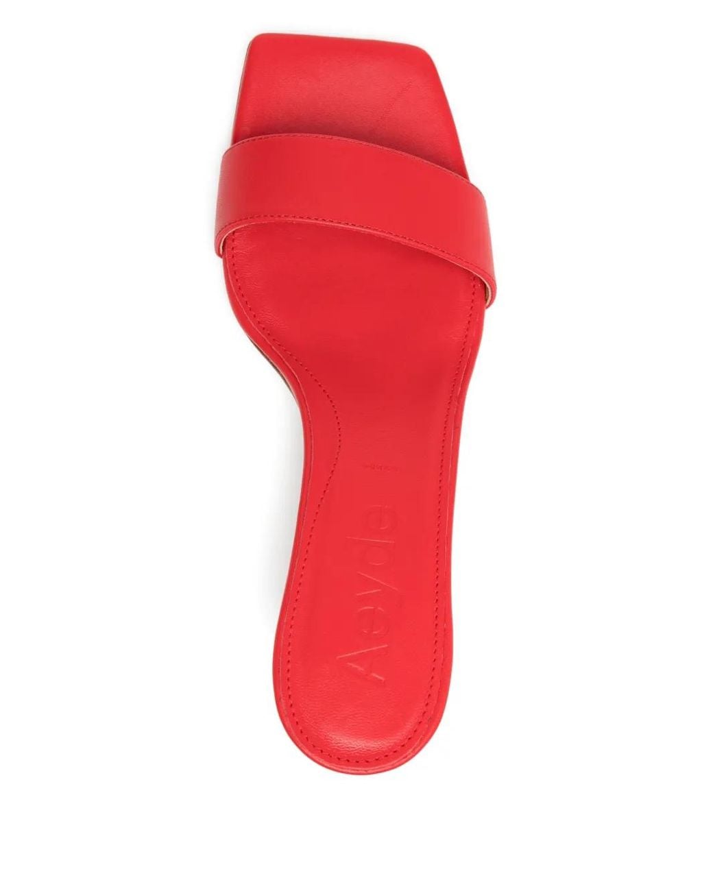 Aeyde Red 70Mm Ilvy Sandals