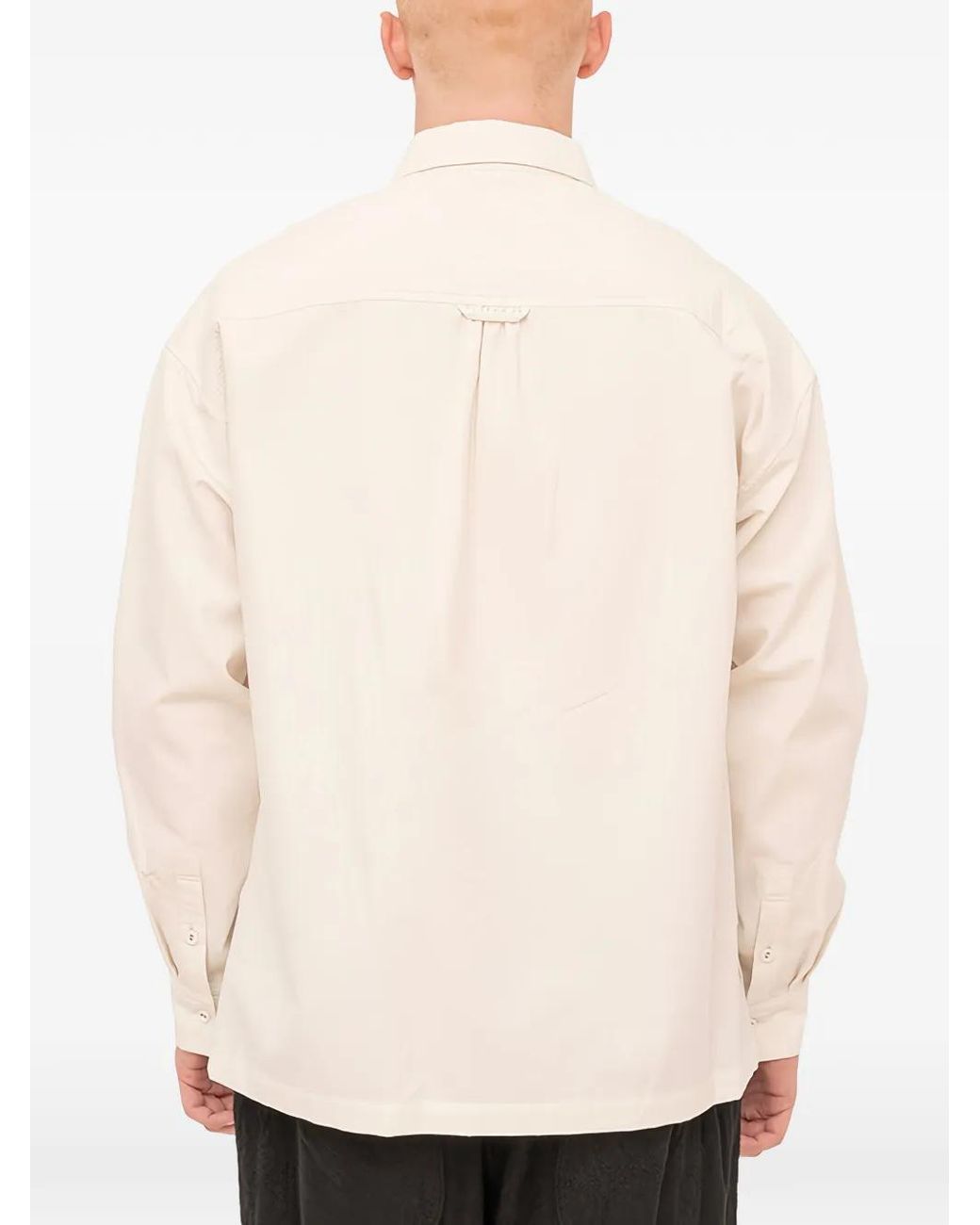 The Viridi-anne Button-Up Overhemd in het White voor heren