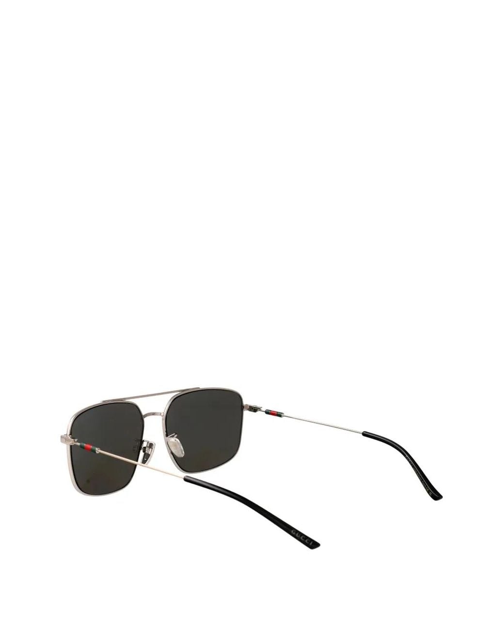 Gucci Gray Square-Frame Sunglasses for men