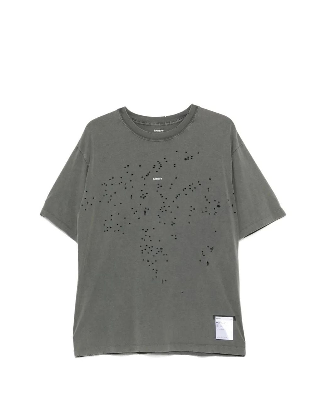 Satisfy Gray Mothtech T-Shirt for men