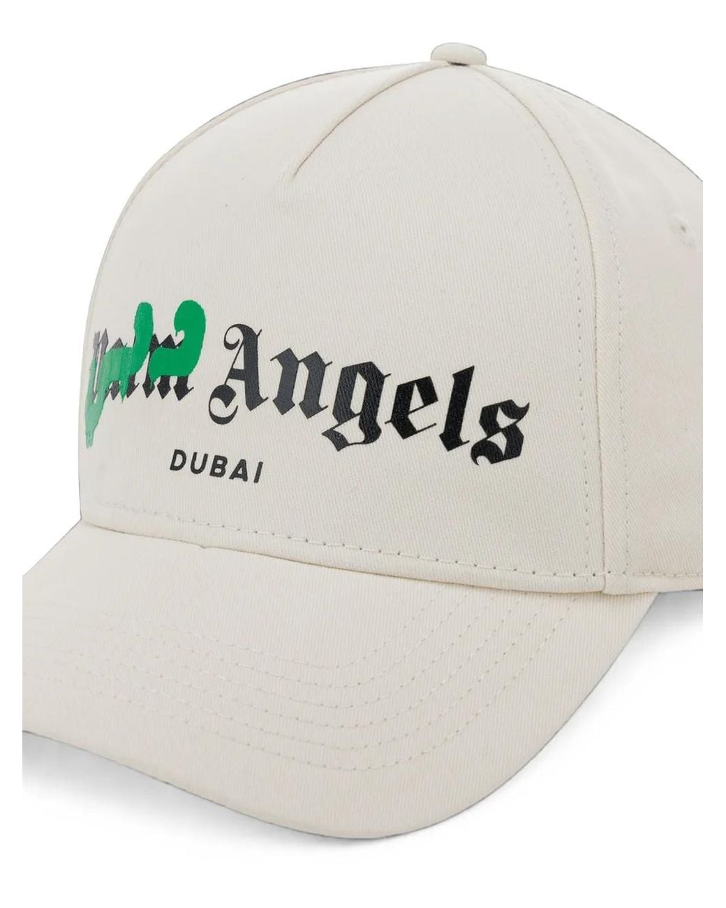 Palm Angels Baseballkappe Mit Logo-Print in White für Herren