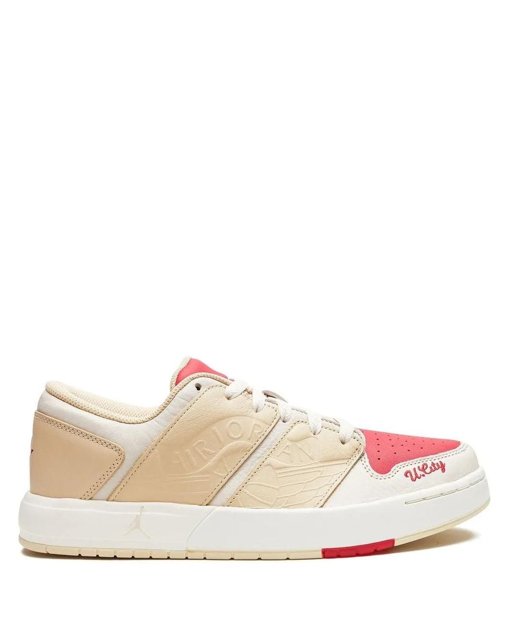 Nike Pink Nu Retro 1 Low "Jayson Tatum U. City" Sneakers