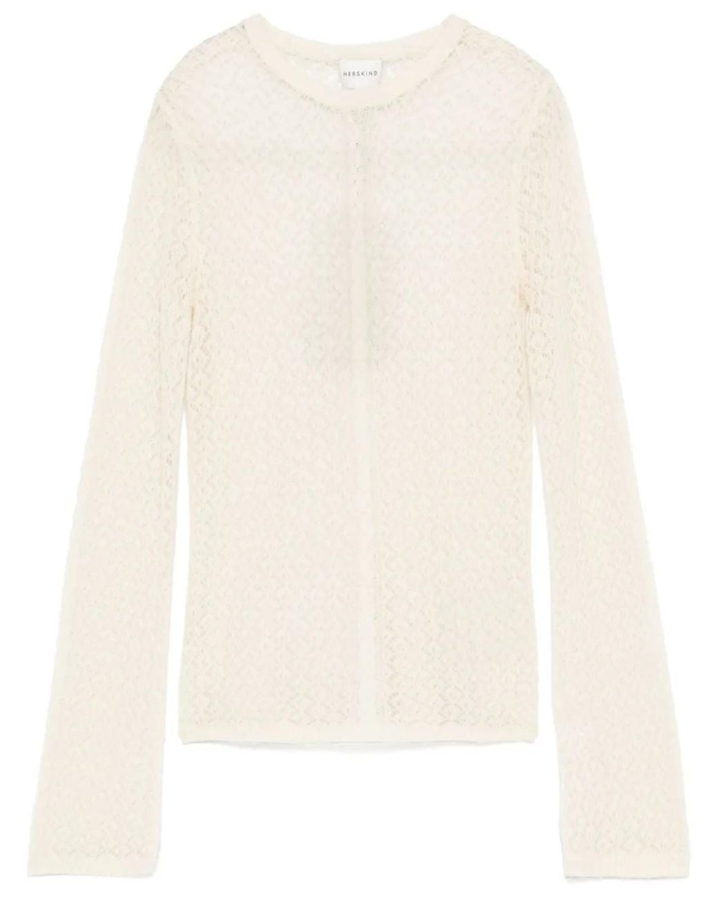Herskind White Silvia Sweater