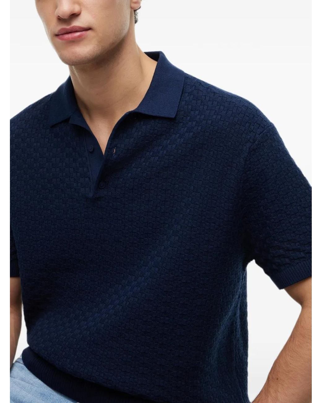 Tommy Hilfiger Blue X Liverpool Fc Short-Sleeve Polo Shirt for men