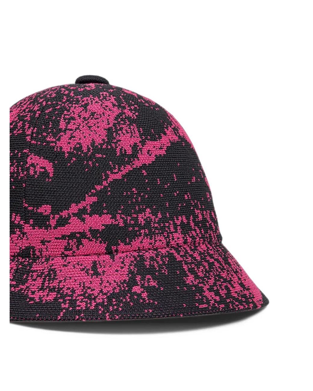 Kangol Purple Abstract-Pattern Bucket Hat