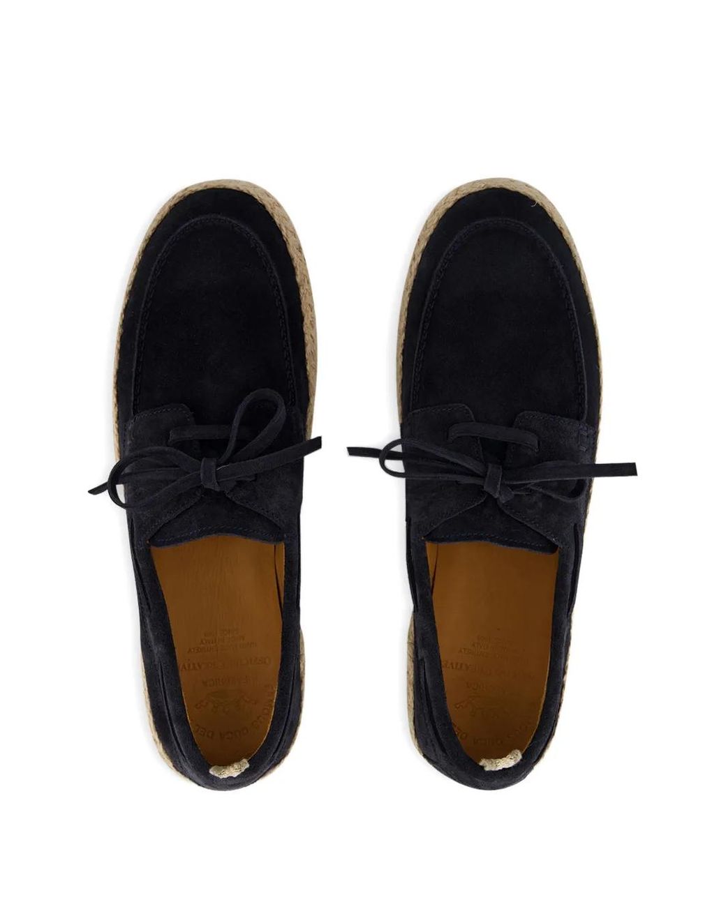 Officine Creative White Espadrilles Bowline En Daim for men
