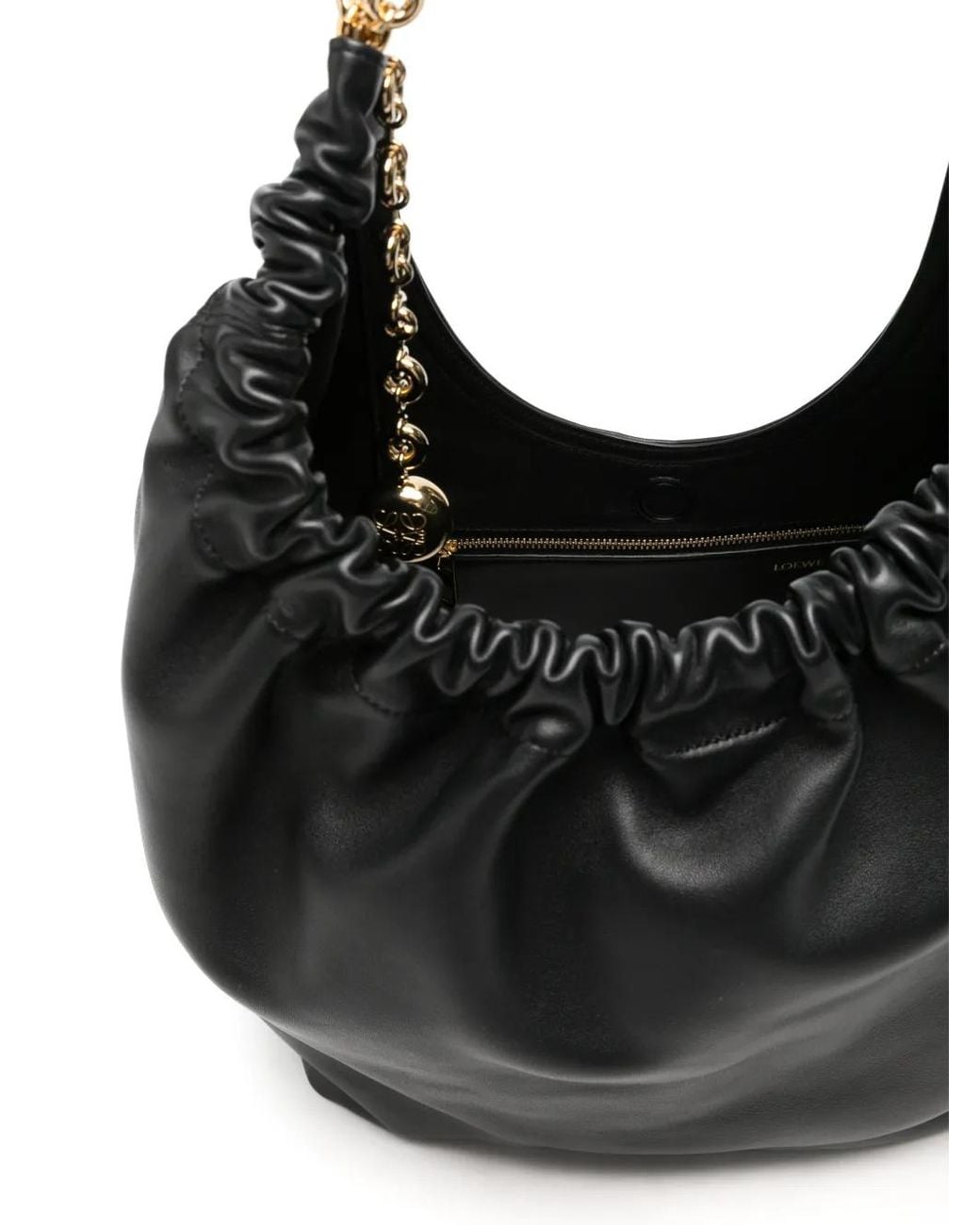 Loewe Black Mittelgroße Squeeze Tasche