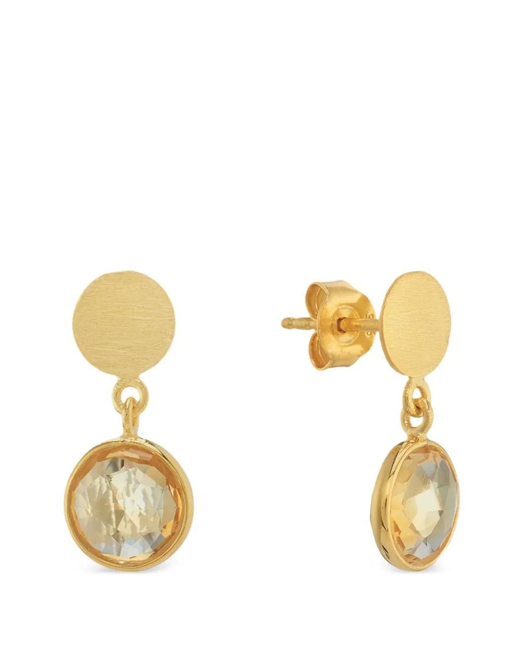 Auree Jewellery Metallic Boucles D'Oreilles Pendantes Salina