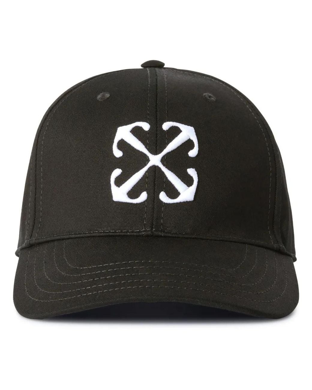 Off-White c/o Virgil Abloh Black Arrows-embroidered Cap for men