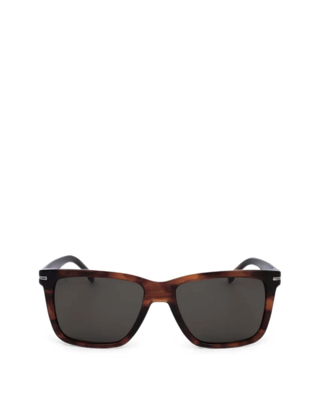 Boss Black Rectangle-Frame Sunglasses for men