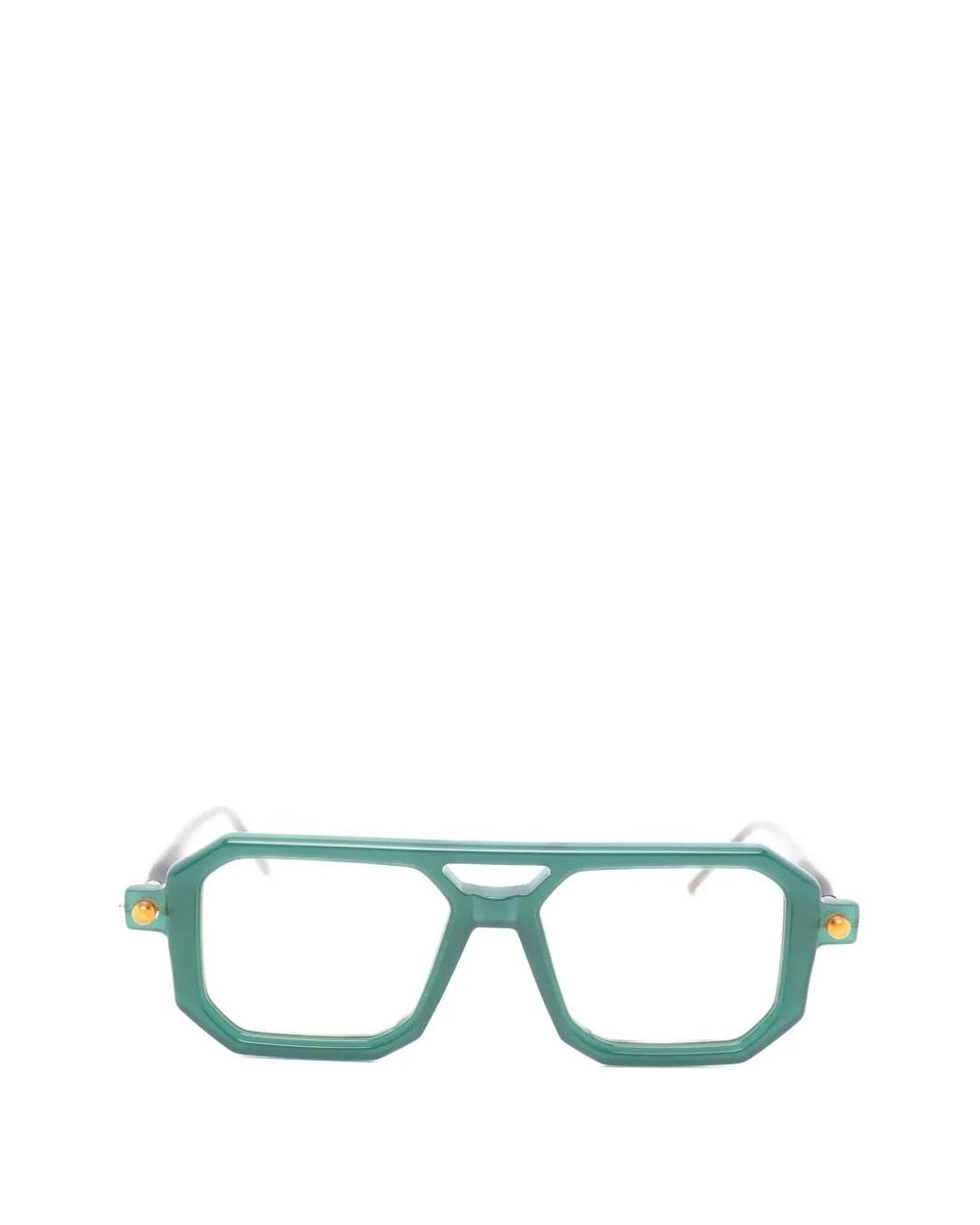 Kuboraum Green Maske P8 Geometric-Frame Sunglasses