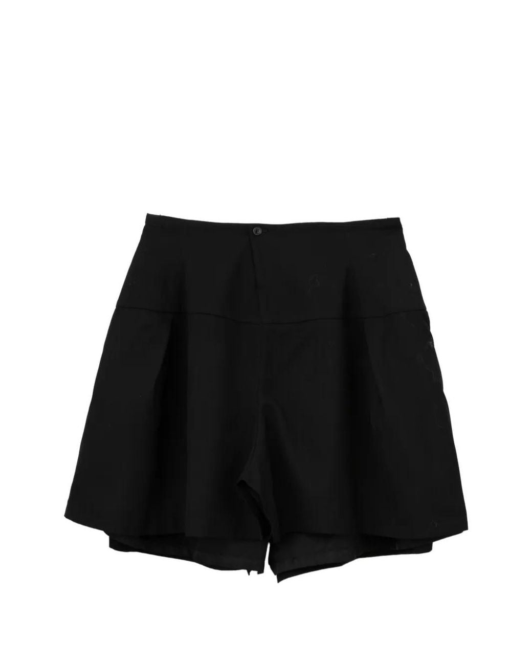 Toga Black Pleated Flared Skirt