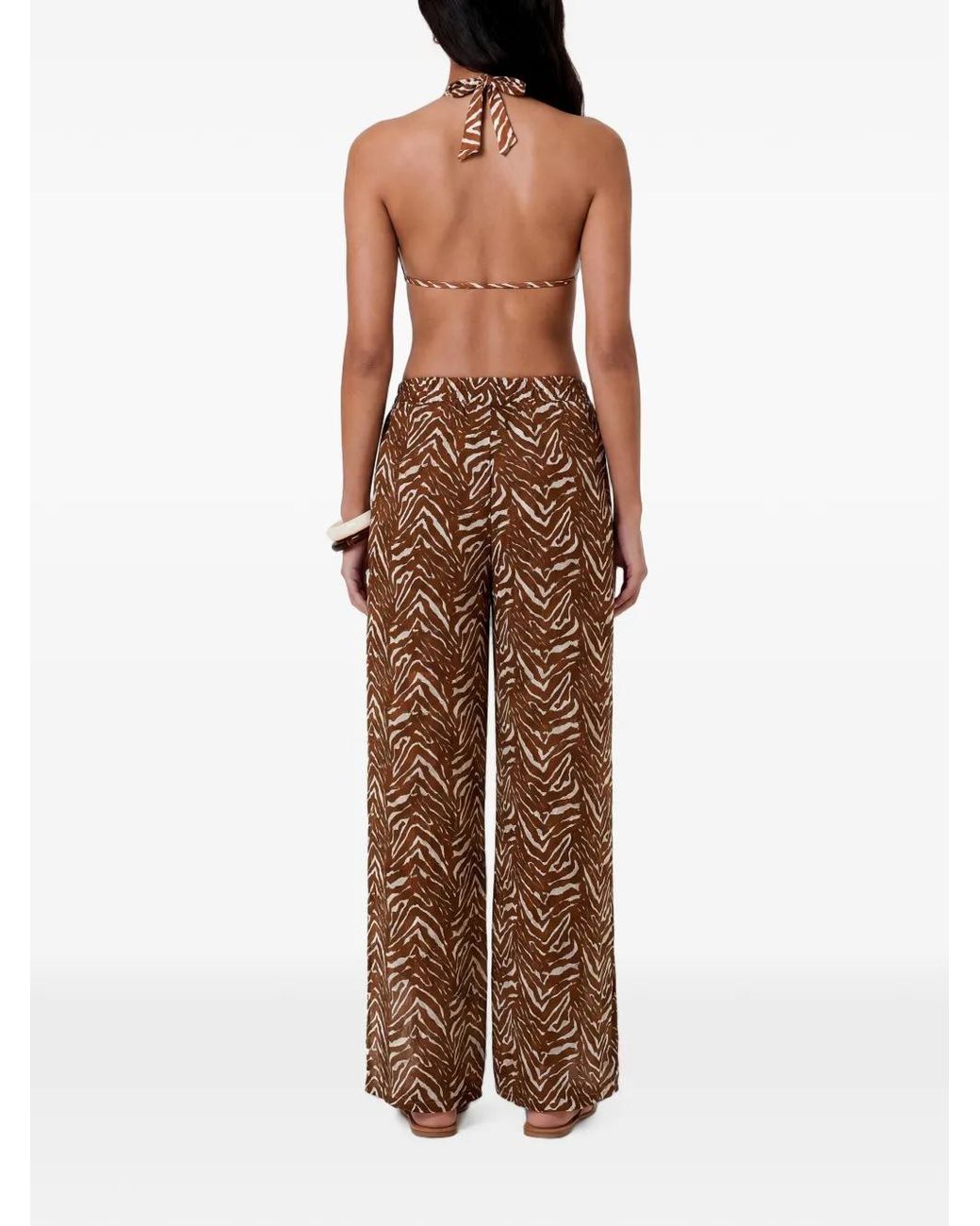 Nicholas Brown Lise Pants Abstract Animal