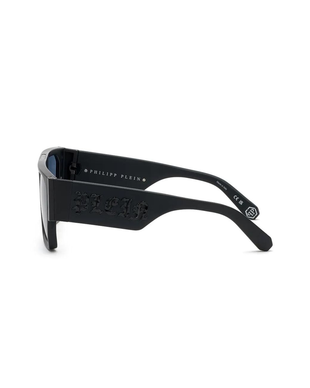 Philipp Plein Blue Oversize Square-Frame Sunglasses
