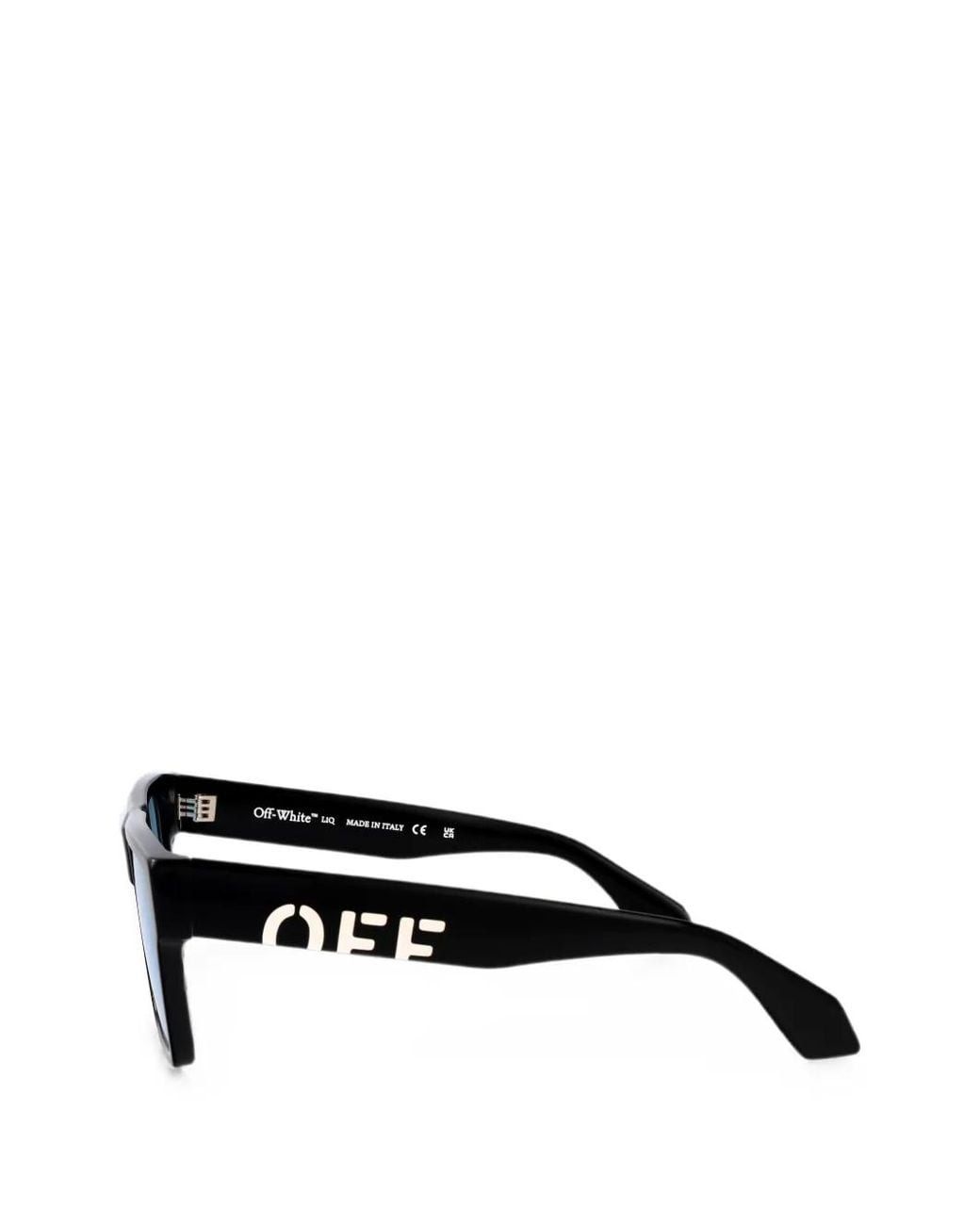 Off-White c/o Virgil Abloh Black Casper Square-Frame Sunglasses