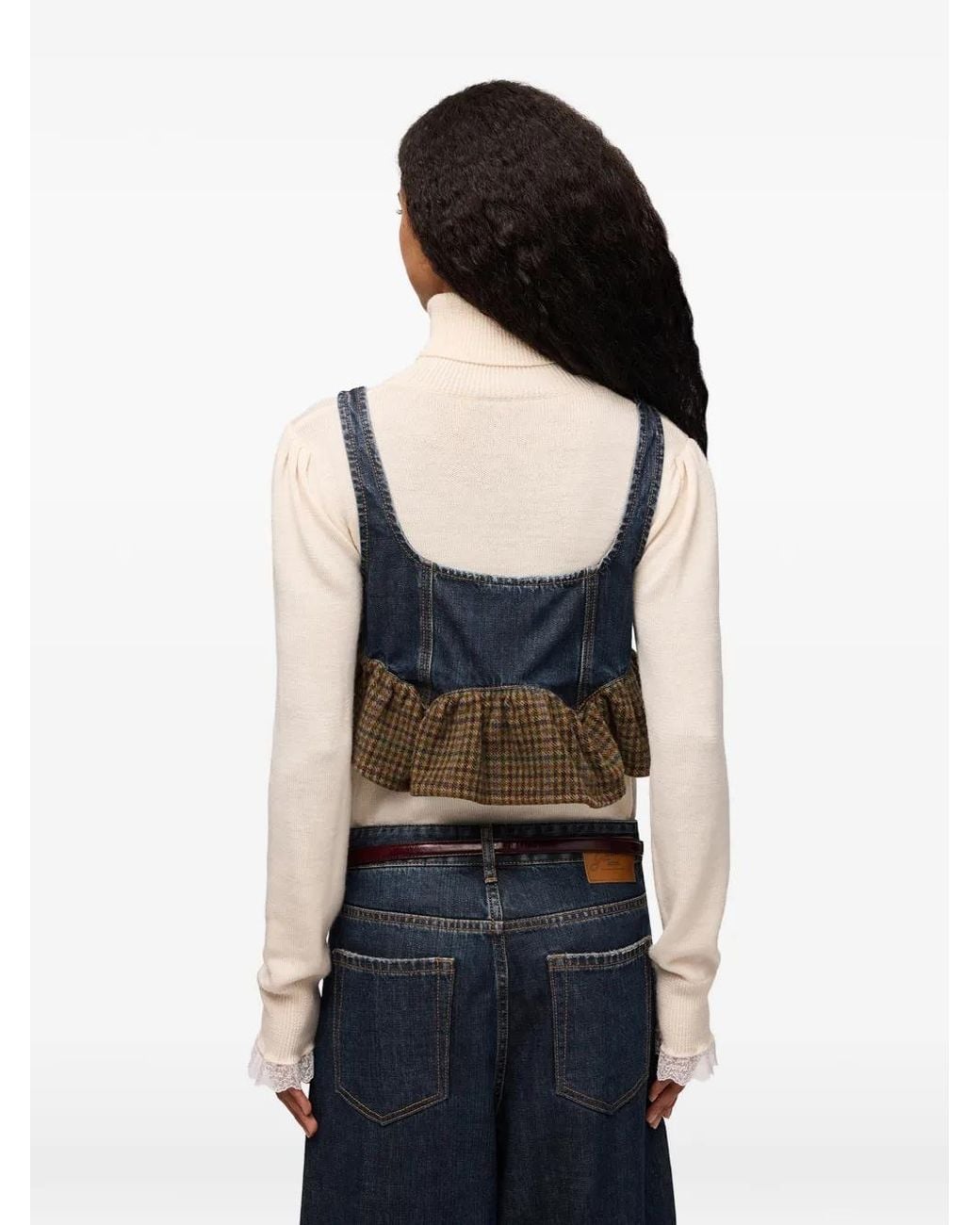 Ganni Blue Top