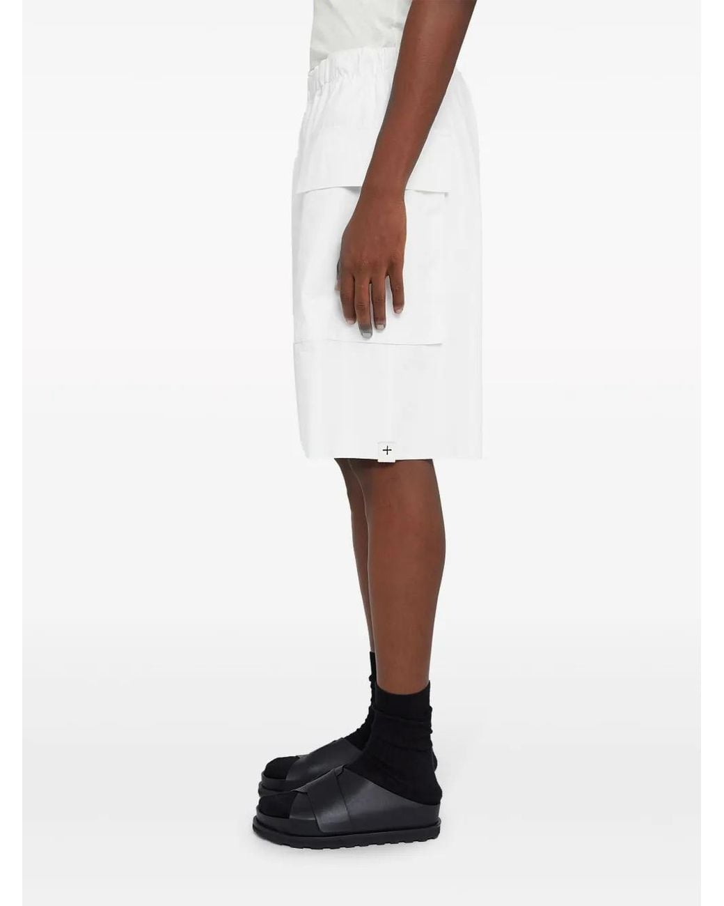 Jil Sander White Shorts for men