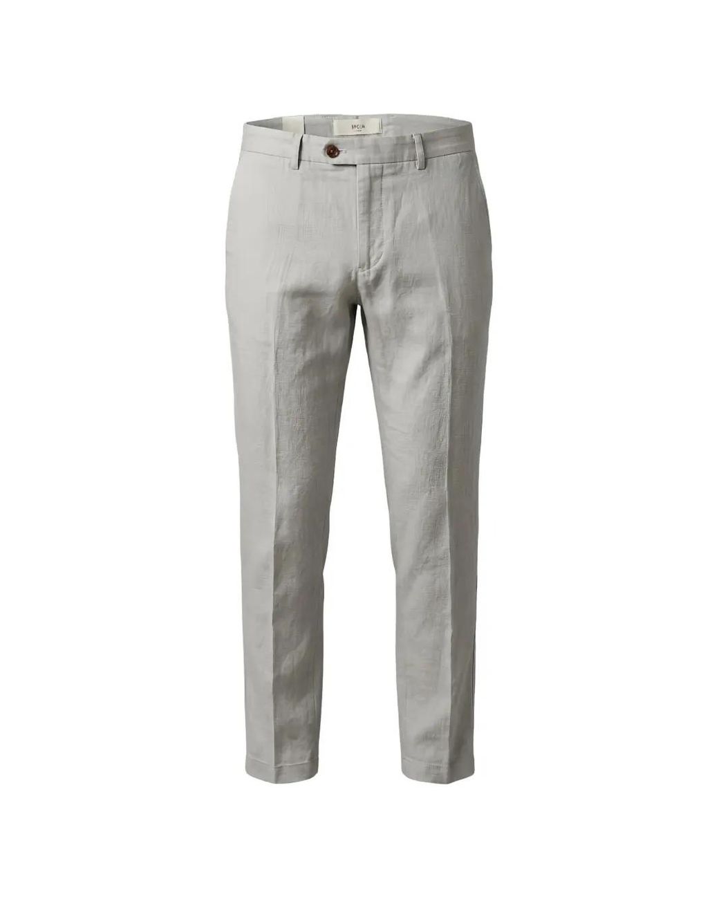Briglia 1949 Gray Pantalon Naviglios À Plis Marqués for men