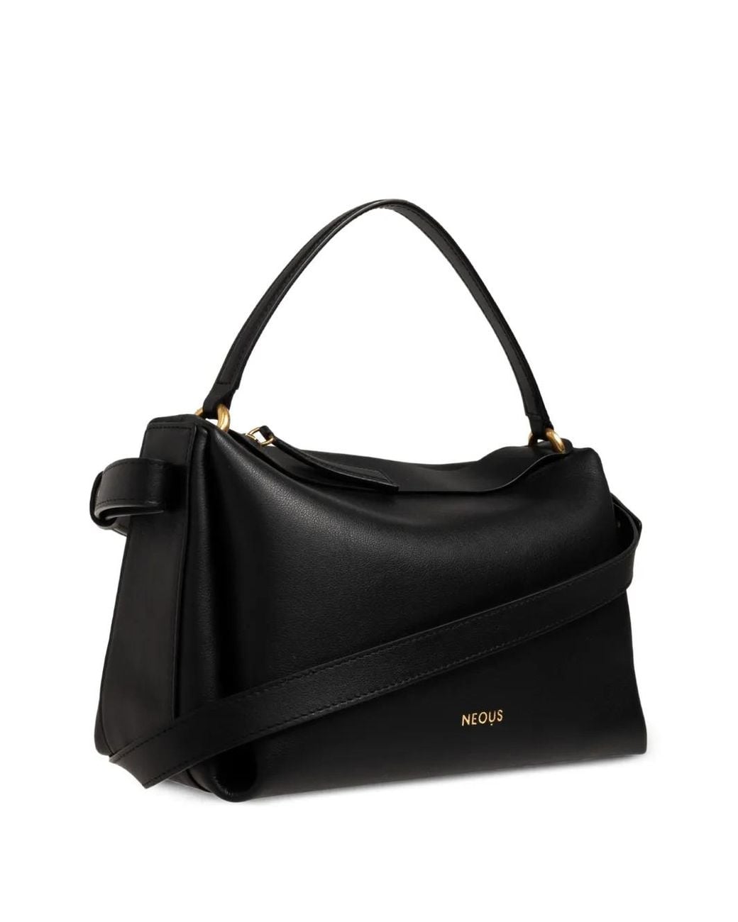 Neous Black Scorpius Handtasche