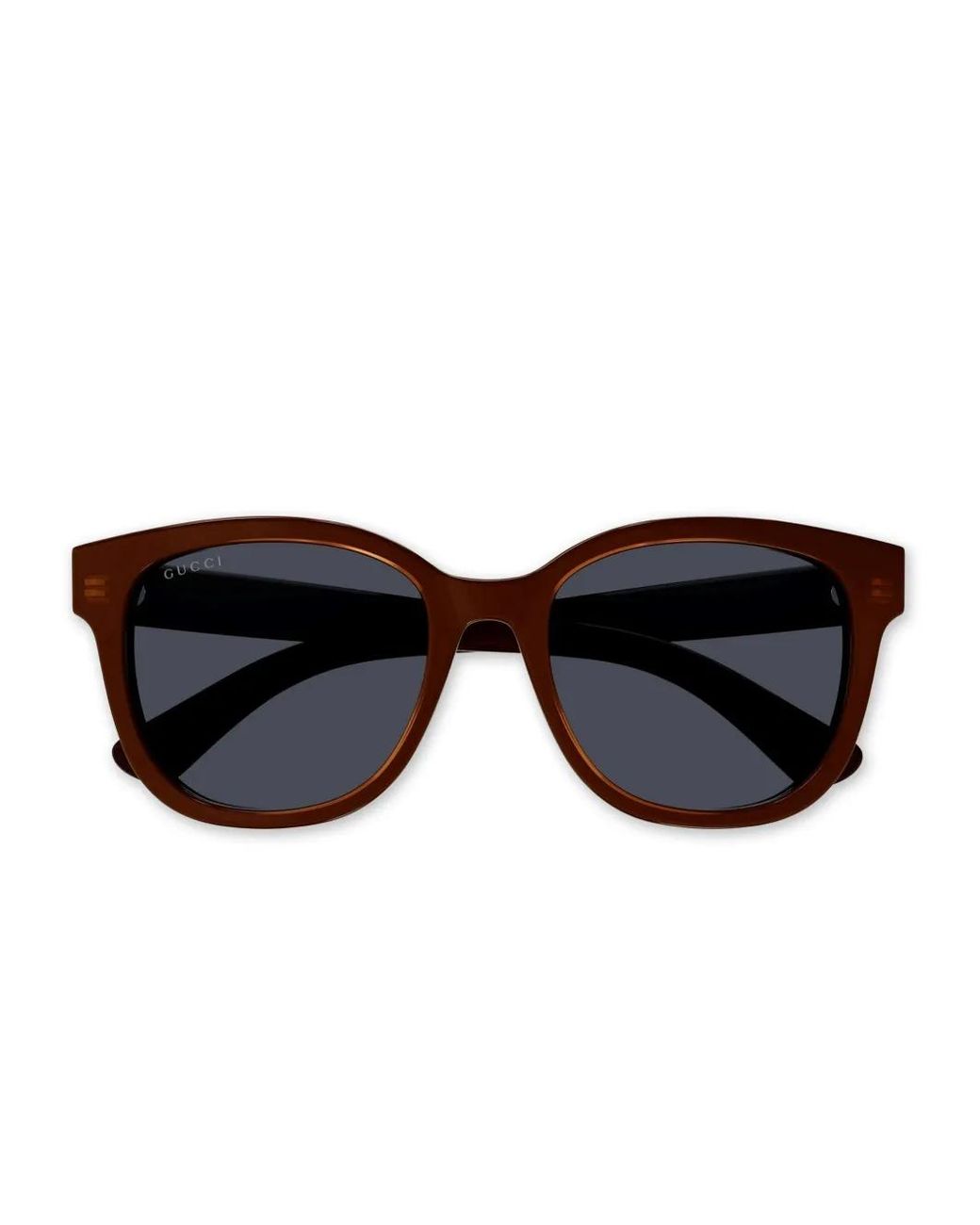 Gucci Eckige Sonnenbrille Mit Logo in Black für Herren