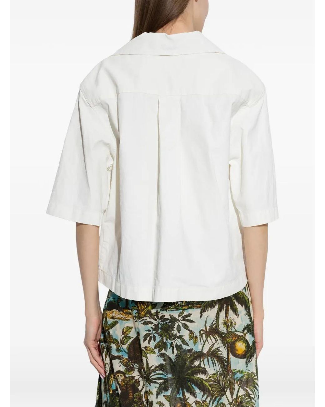 Camisa Con Botones DSquared² de color White