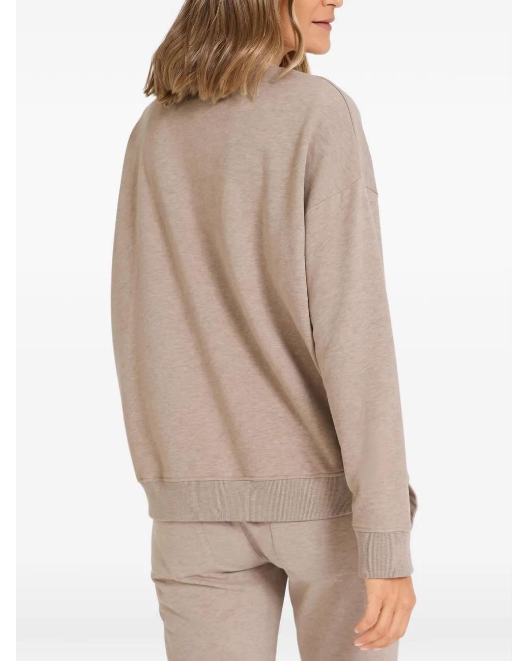 Juvia Natural Good Vibes Fleece Sweatshirt