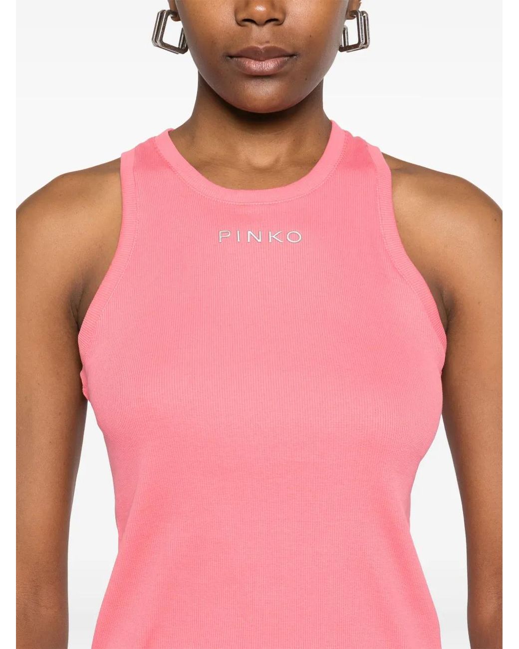 Pinko Pink Distinto Tank Top
