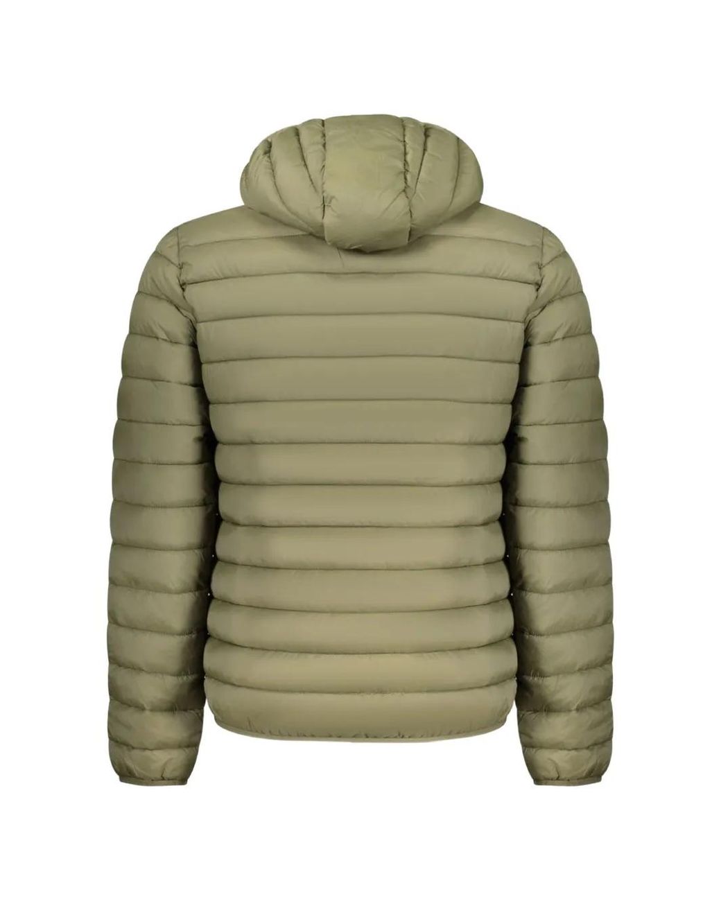 Armata Di Mare Green Logo-Patch Hooded Jacket for men
