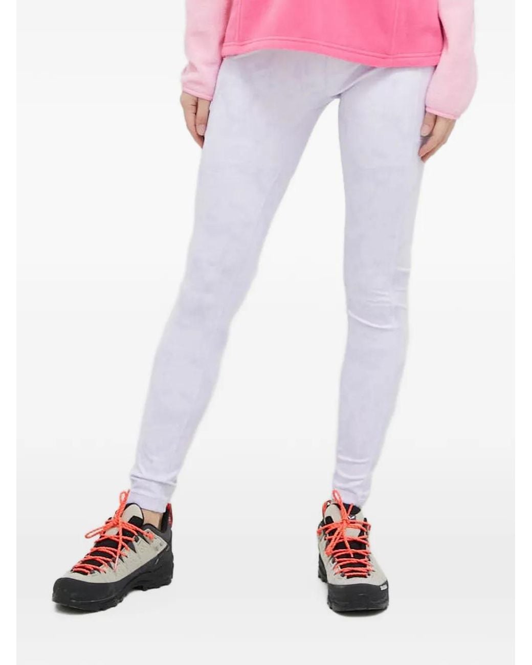 Columbia White Windgates Patterned Leggings