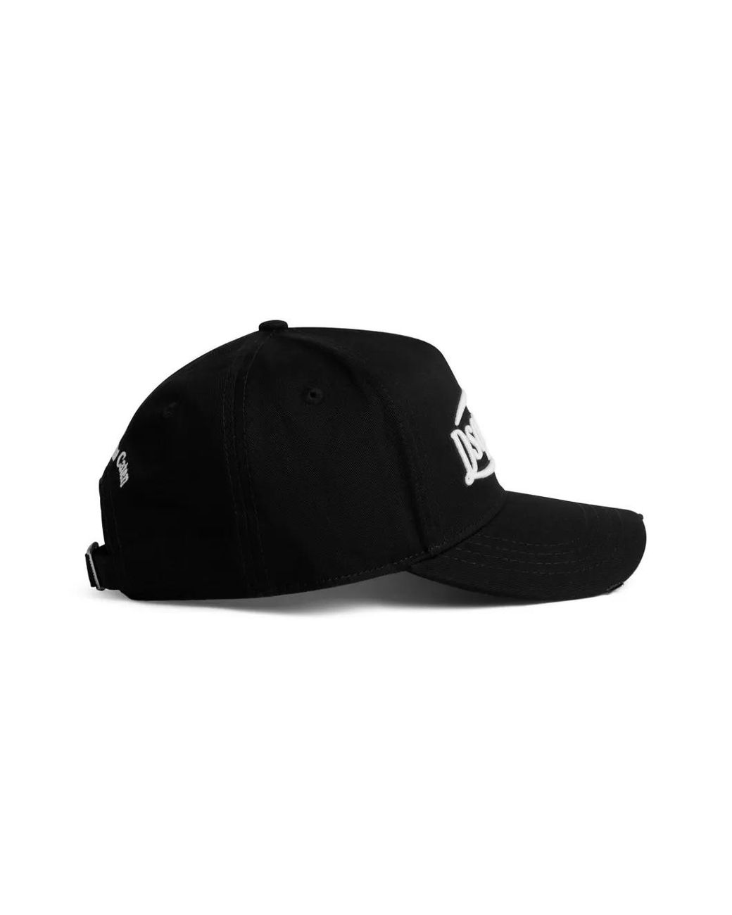 DSquared² Black Logo Baseball Cap for men