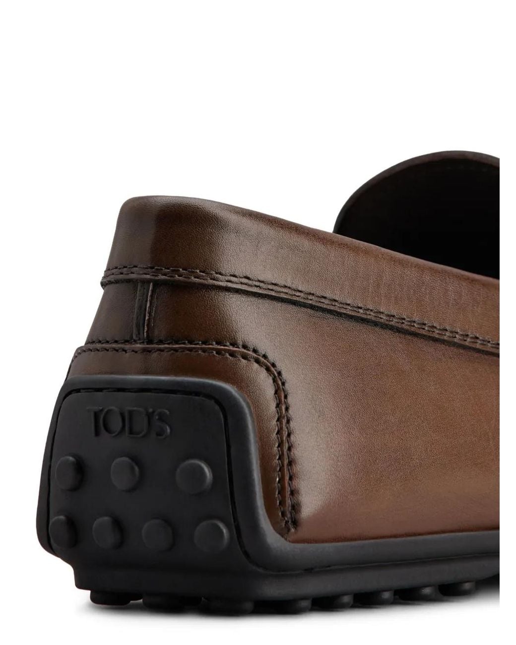 Tod's Brown City Gommino Loafers for men
