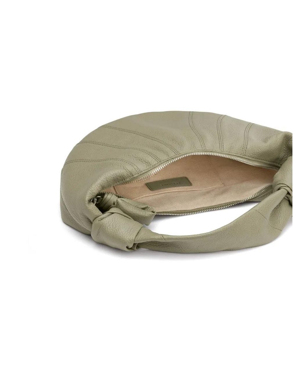 Lemaire Gray Fortune Croissant Shoulder Bag