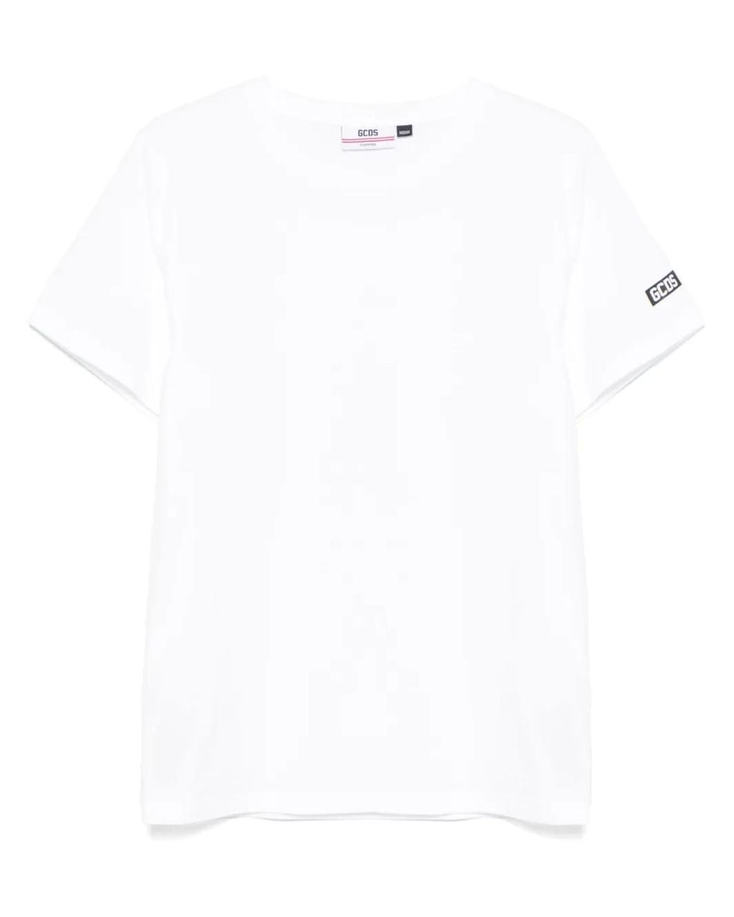 Camiseta Essential Gcds de hombre de color White