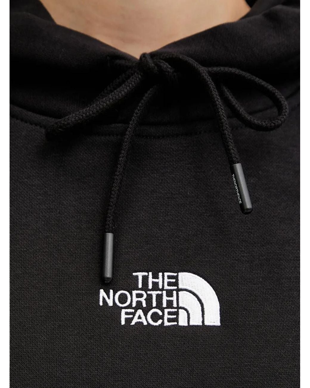 The North Face Black Essential Relaxed Hooded Mini Dress
