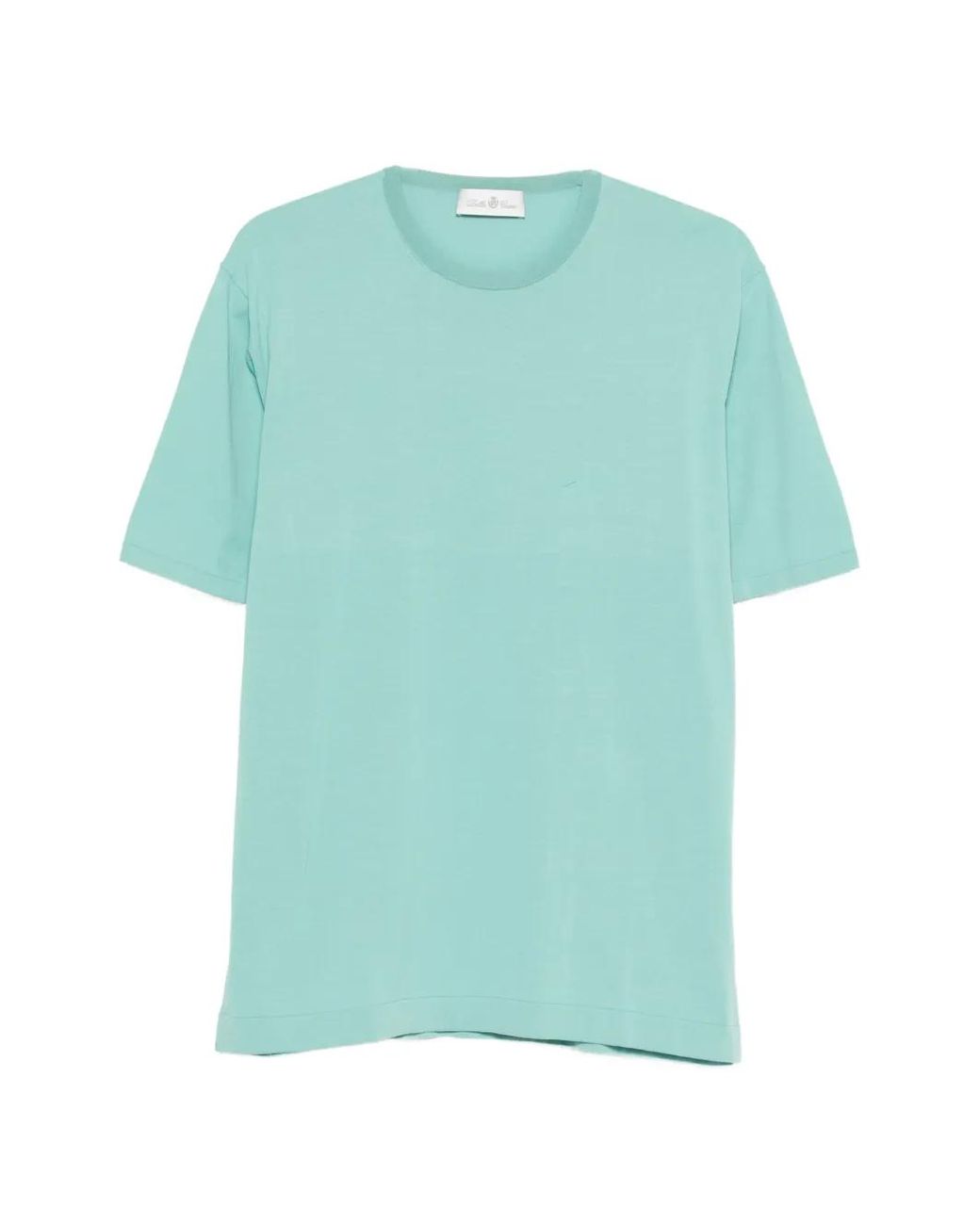 Della Ciana Green Round-Neck T-Shirt for men