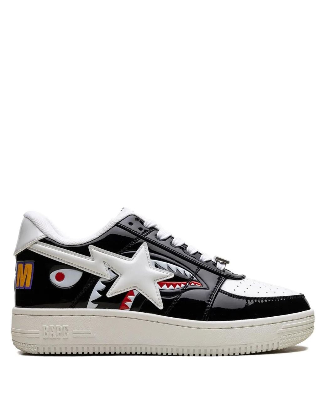 Baskets Shark A Bathing Ape pour homme en coloris Black