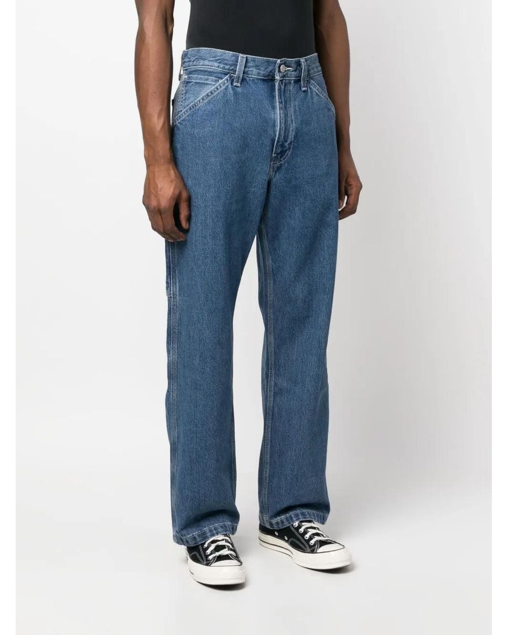 Levi's Blue Wide Leg Trousers for men