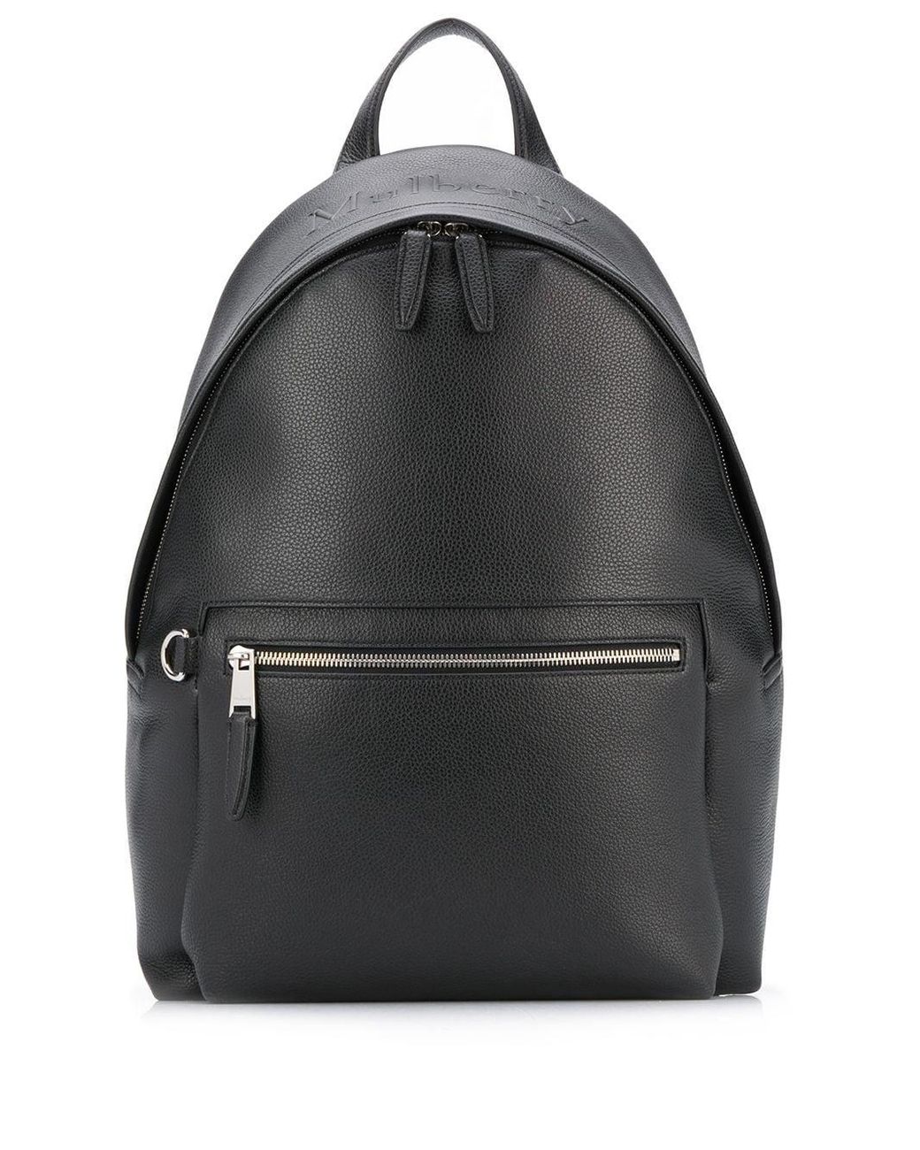 Mulberry Zipped One Shoulder Backpack In Black Small Classic Grain for ...