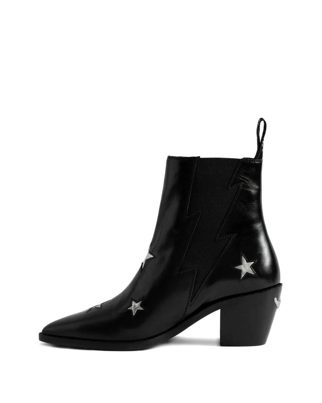 Zadig & Voltaire Black Bottines Tyler 60 Mm