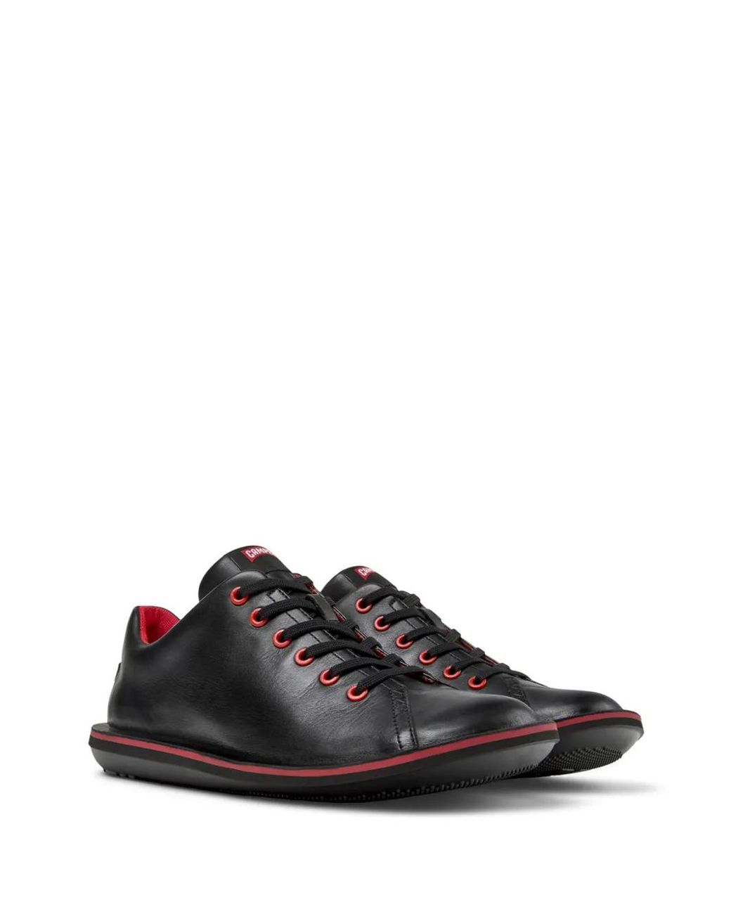 Camper Black Beetle Derby Shoes for men