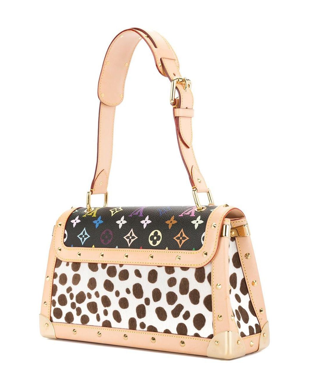 Dalmatian vegan leather handbag Louis Vuitton Multicolour in Vegan leather  - 29014704