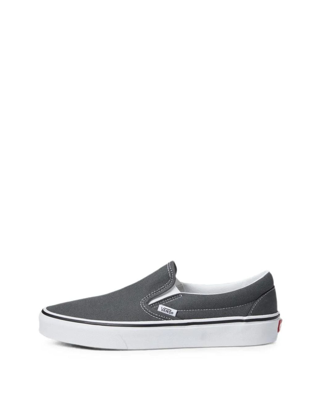 Vans White Classic Slip-On Sneakers for men