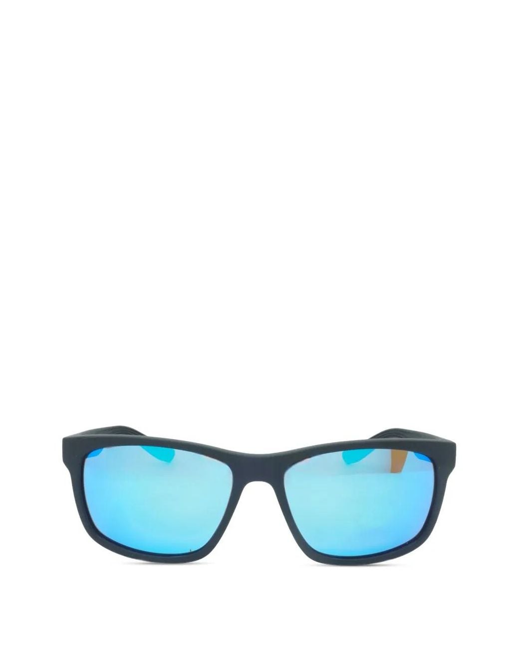 Nike Blue Cruiser Rectangle-Frame Sunglasses for men