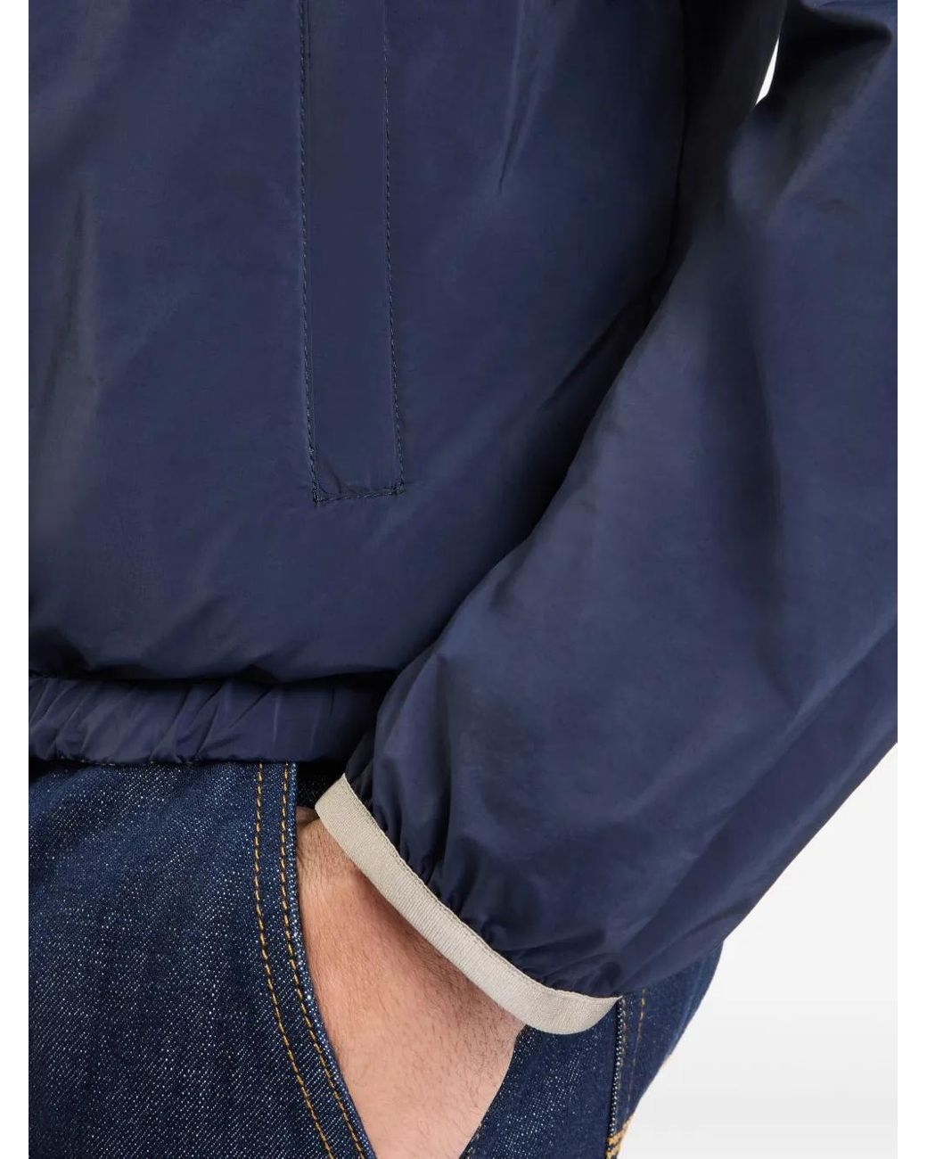 Fay Blue Wind Breaker Jacket for men