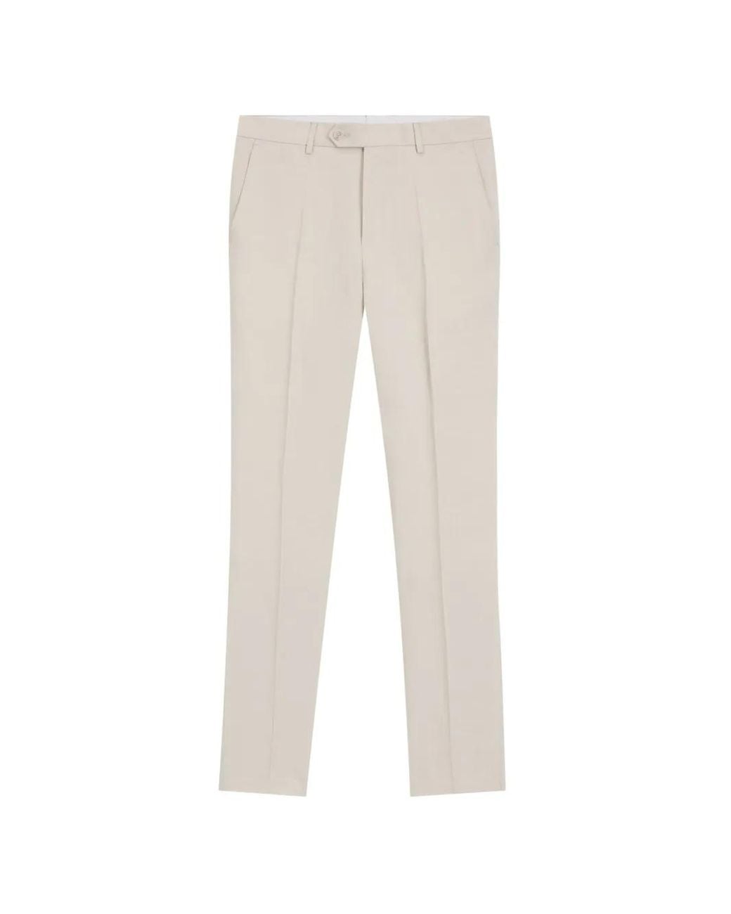 Boss Straight Broek in het White voor heren
