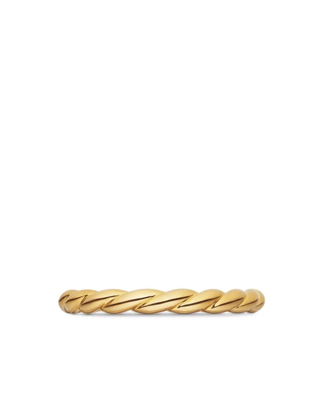 David Yurman Metallic 18Kt Petite Band Ring (2.8Mm)